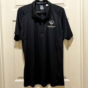Topgolf Las Vegas Cutter & Buck Womens polo XXL black new without tags